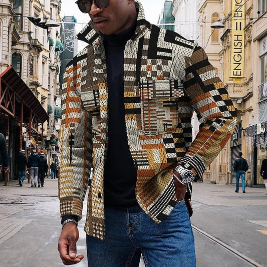 Men's Flannel Shirt Jacket